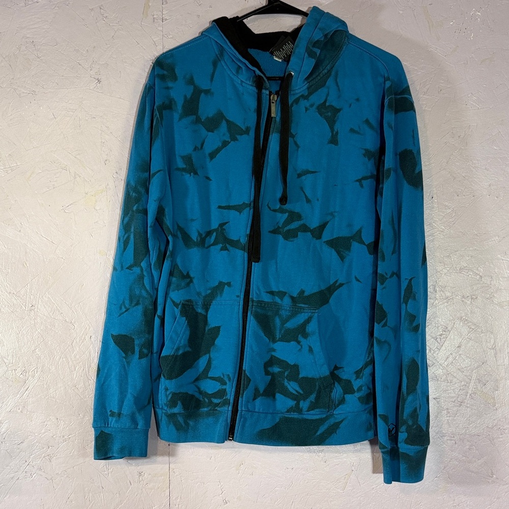 Shaun White Blue and Black Hoodie